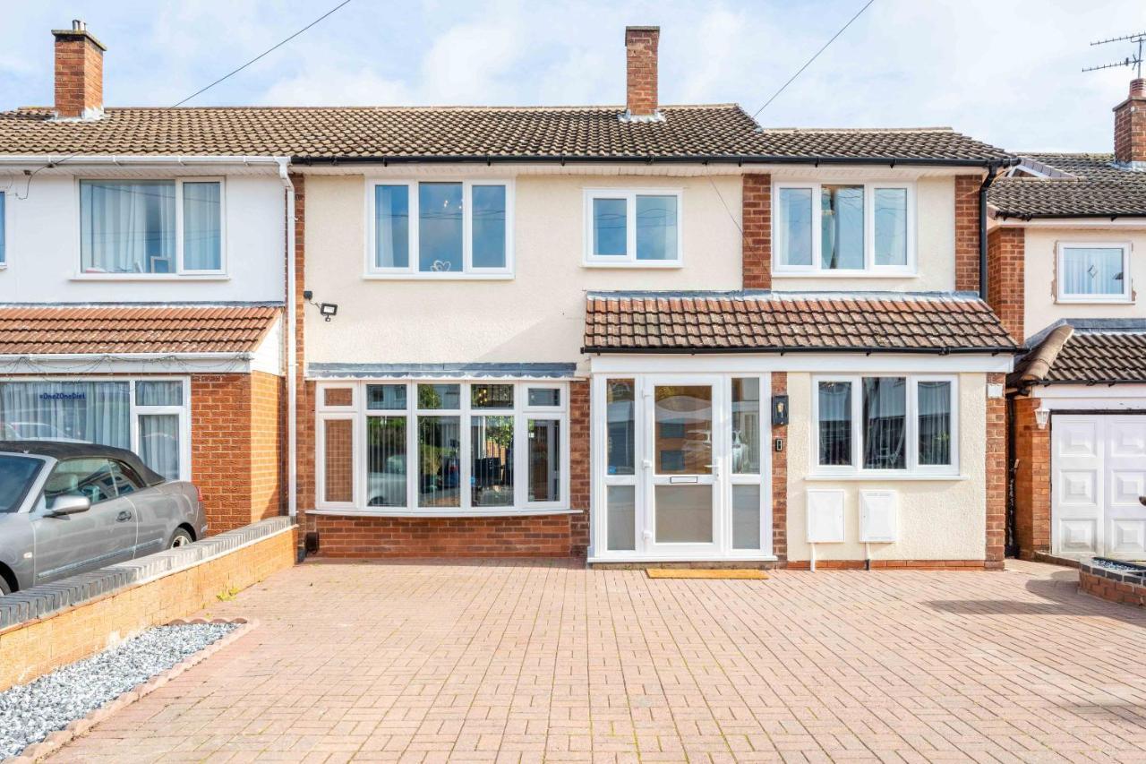 The Oaklands - Luxury Spacious 6-Bed, Near Solihull, Birmingham City, Jlr, Nec, Airport, Resorts World, Hs2 Bagian luar foto